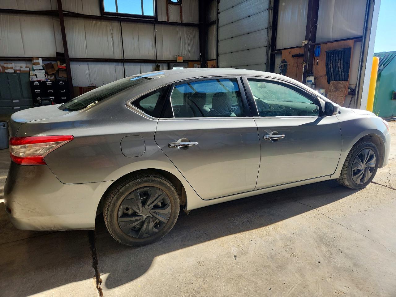 2013 Nissan Sentra S Gray vin: 3N1AB7AP7DL715632