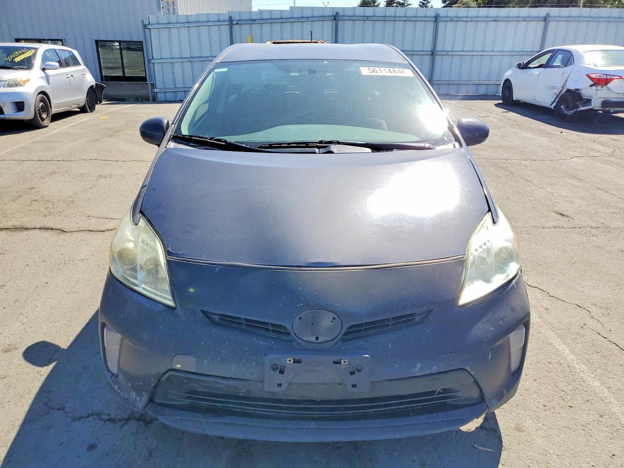2015 Toyota Prius Plug-in Hybrid Base Серый vin: JTDKN3DPXF3074598