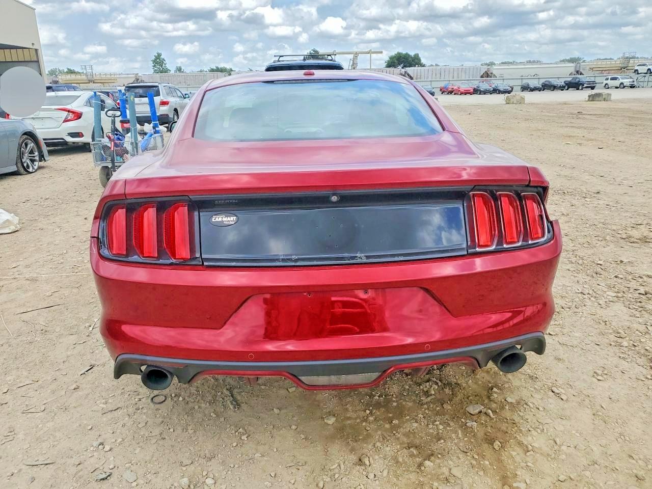 2015 Ford Mustang Red vin: 1FA6P8TH2F5317706