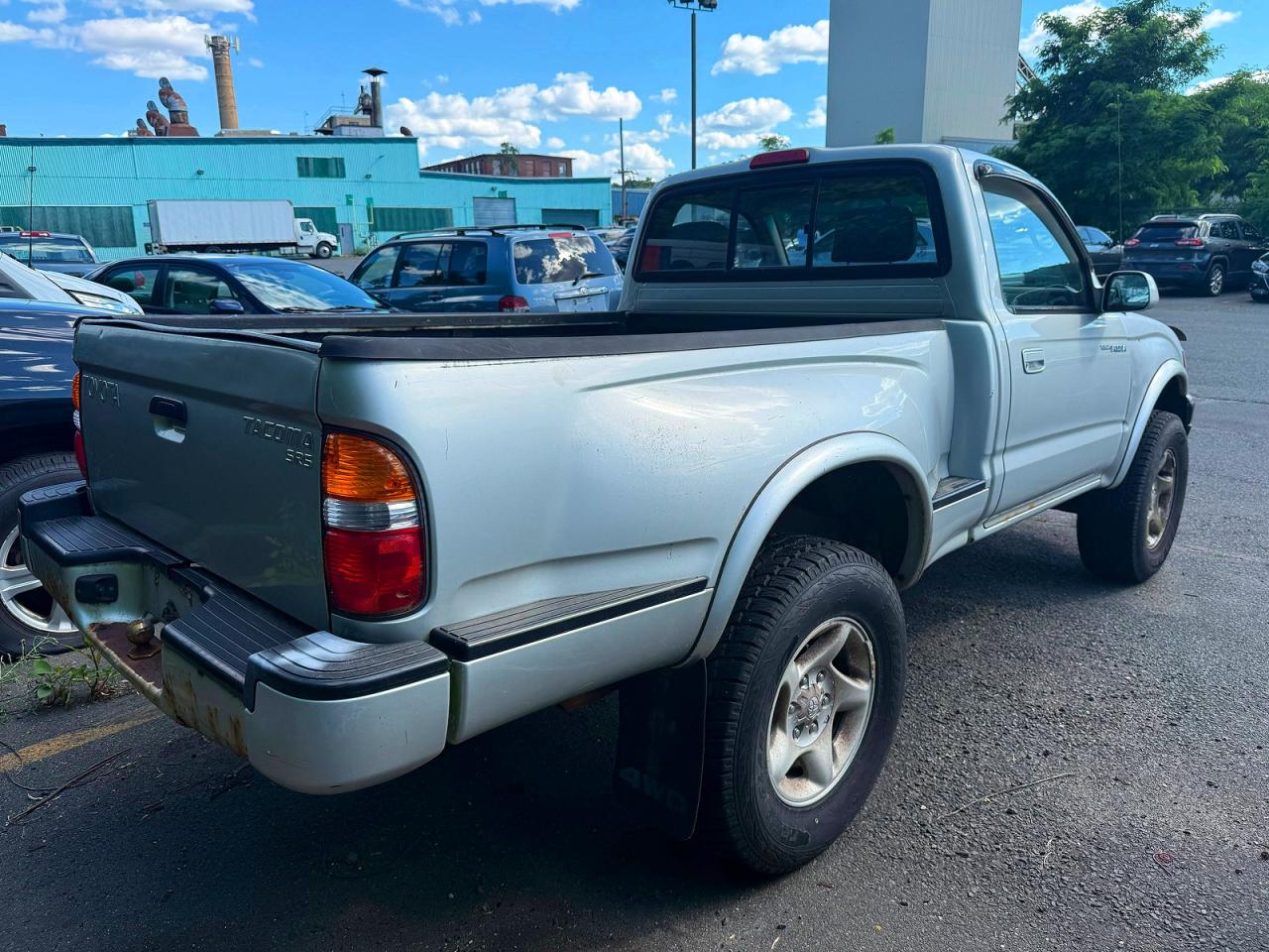 2001 Toyota Tacoma Deluxe Серый vin: 5TEPM62N812782466