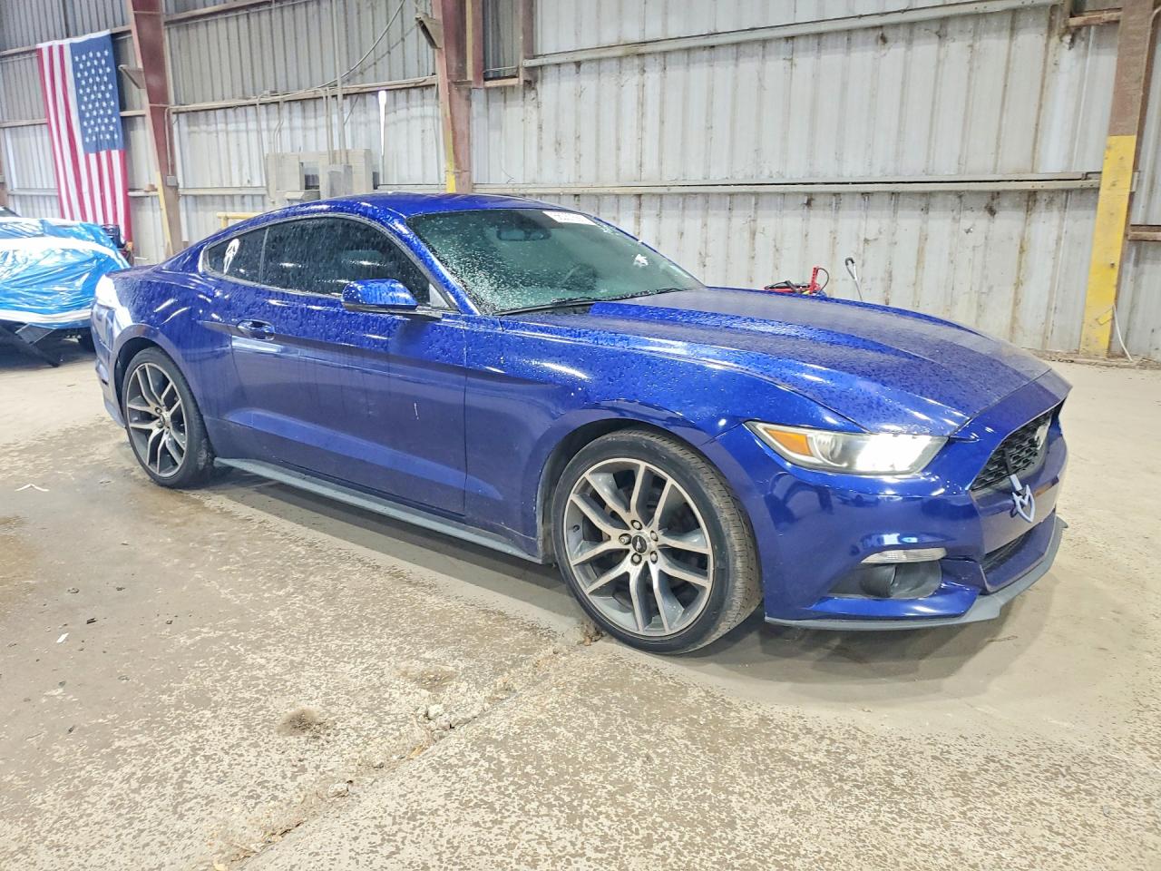 2015 Ford Mustang Blue vin: 1FA6P8TH0F5423331