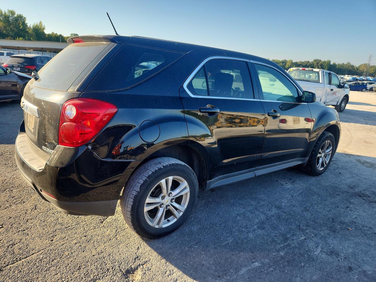 2014 Chevrolet Equinox Ls Black vin: 2GNALAEK1E6332286