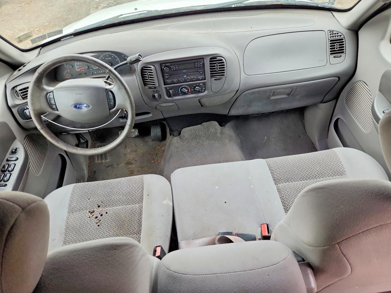 2003 Ford F150 Supercrew White vin: 1FTRW08603KC71437