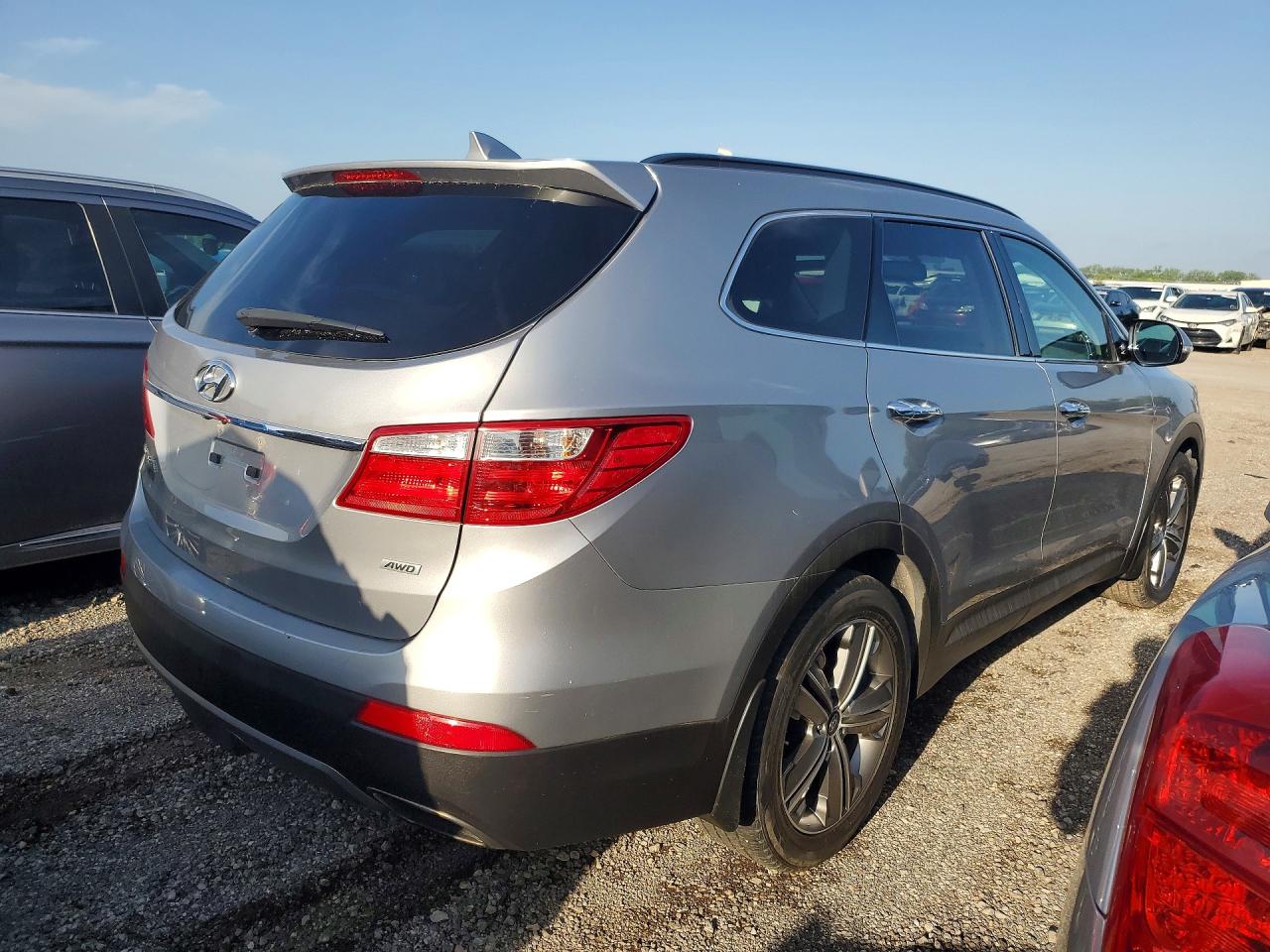 2014 Hyundai Santa Fe Gls Серый vin: KM8SNDHF2EU076213