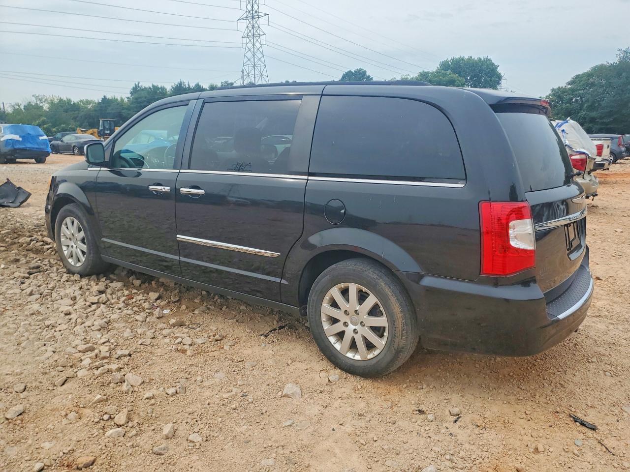 2012 Chrysler Town & Country Touring L Black vin: 2C4RC1CG6CR136771