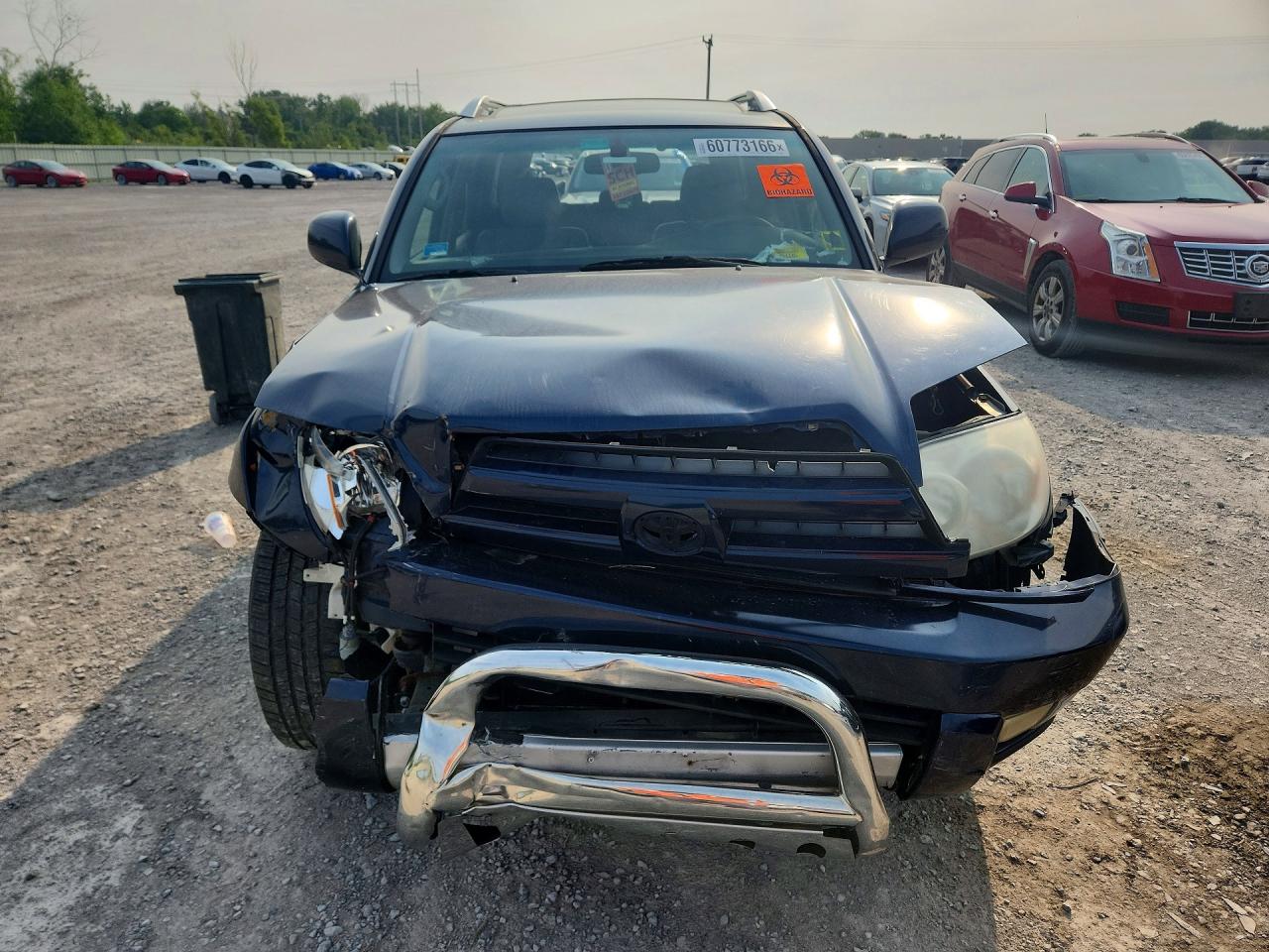 2004 Toyota 4runner Limited Blue vin: JTEBU17R548026457