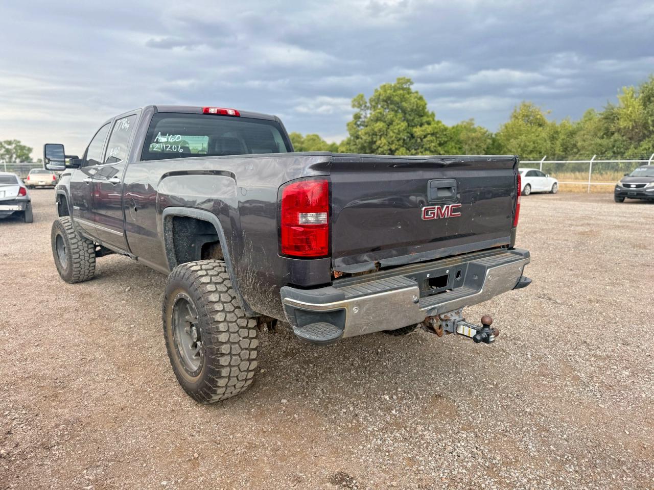 2015 Gmc Sierra K2500 Slt Gray vin: 1GT12ZE87FF164417