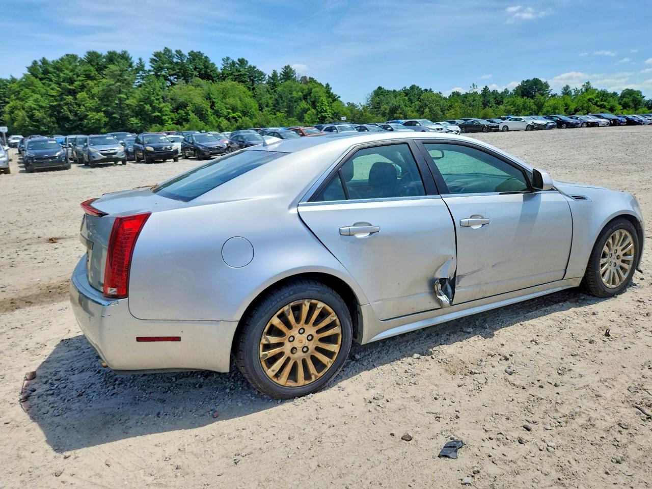 2010 Cadillac Cts Premium Collection Silver vin: 1G6DS5EV1A0106135