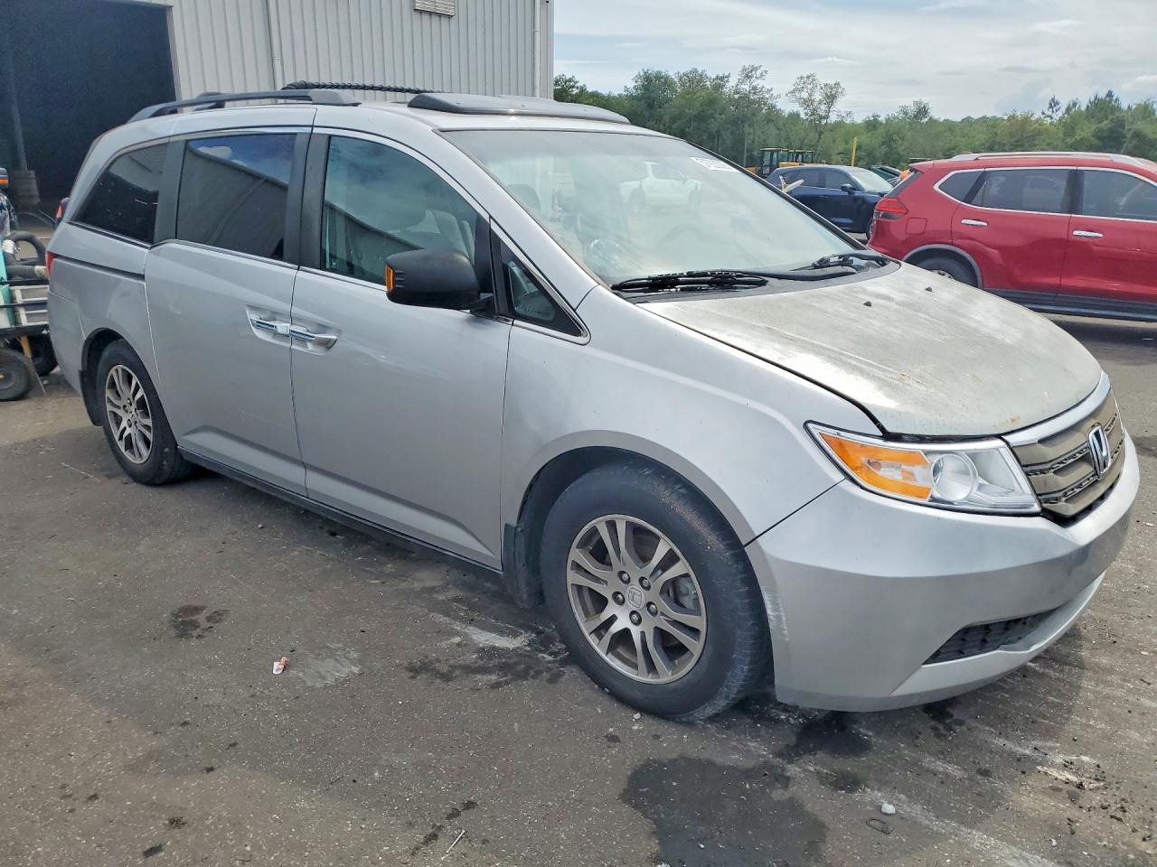 2012 Honda Odyssey Exl Silver vin: 5FNRL5H64CB036008