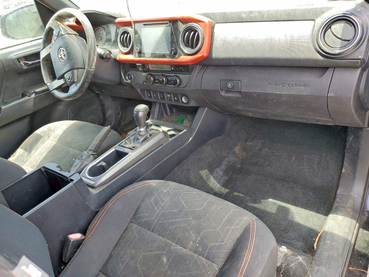 2017 Toyota Tacoma Trd Sport Черный vin: 5TFRZ5CN9HX025483