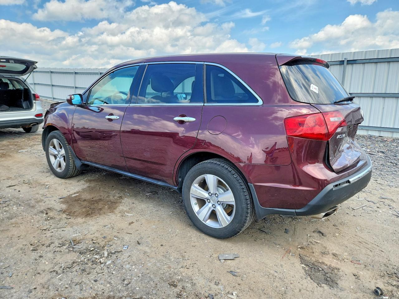 2013 Acura Mdx Burgundy vin: 2HNYD2H22DH515974