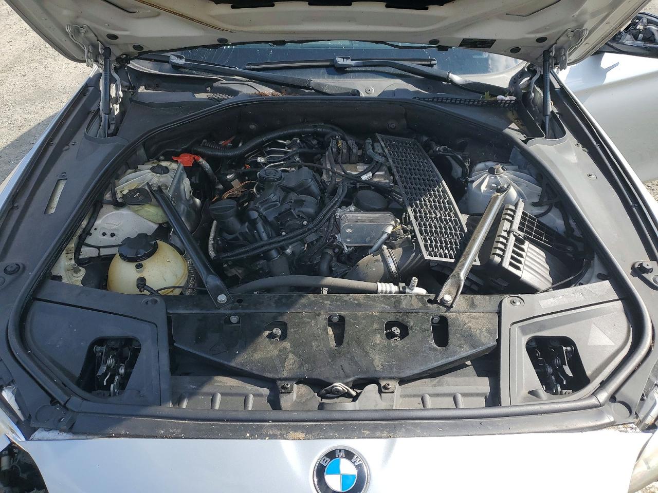 2014 Bmw 528 I Silver vin: WBA5A5C53ED504384
