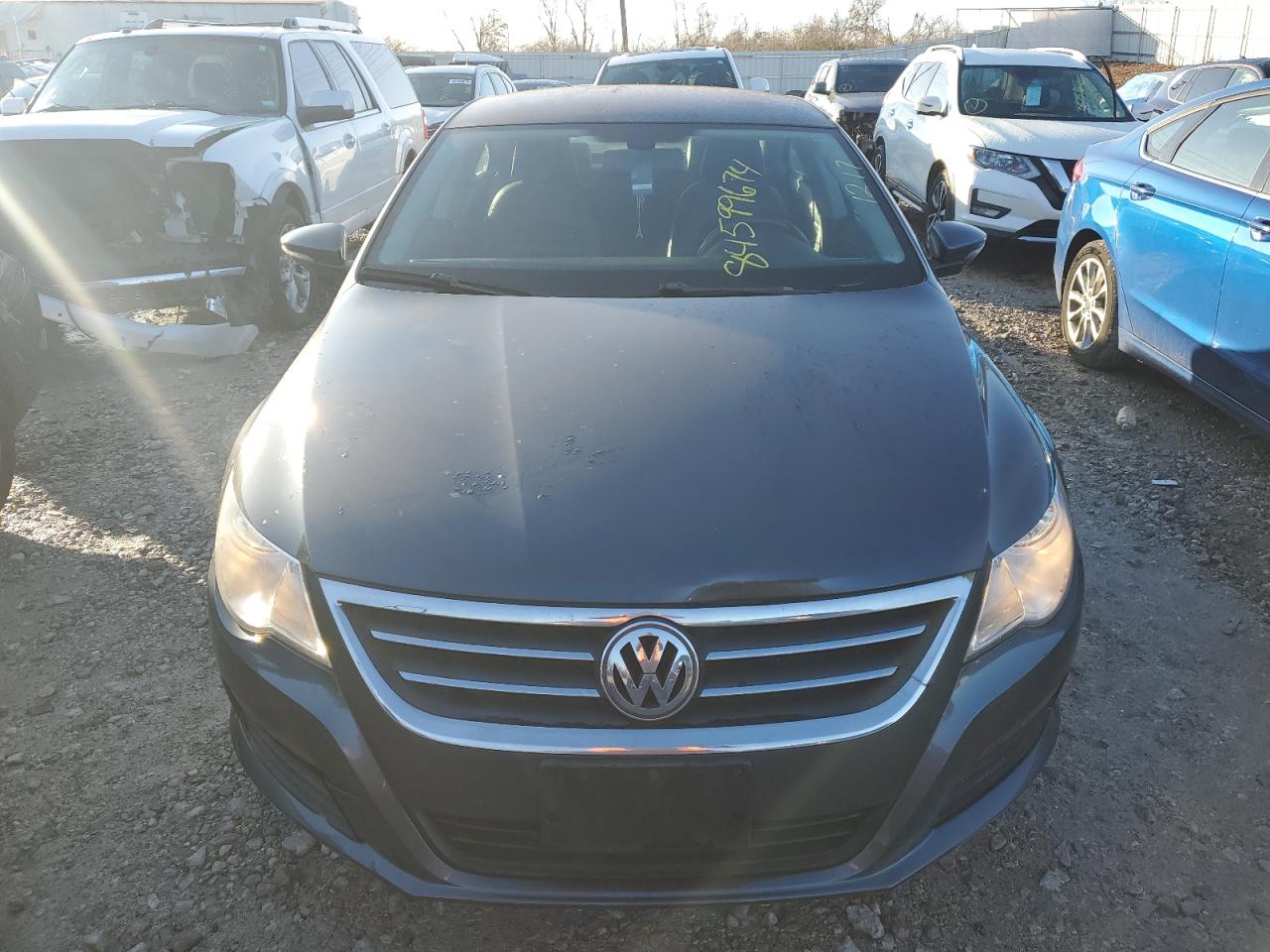 2012 Volkswagen Cc Sport Blue vin: WVWMN7AN4CE533661