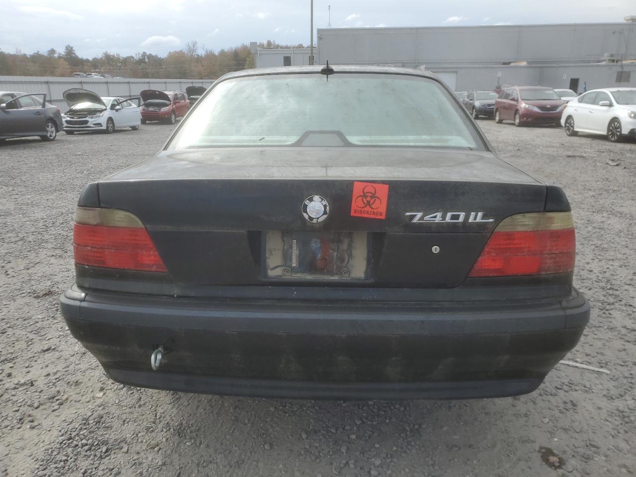 2001 Bmw 740 Il Black vin: WBAGH834X1DP33913