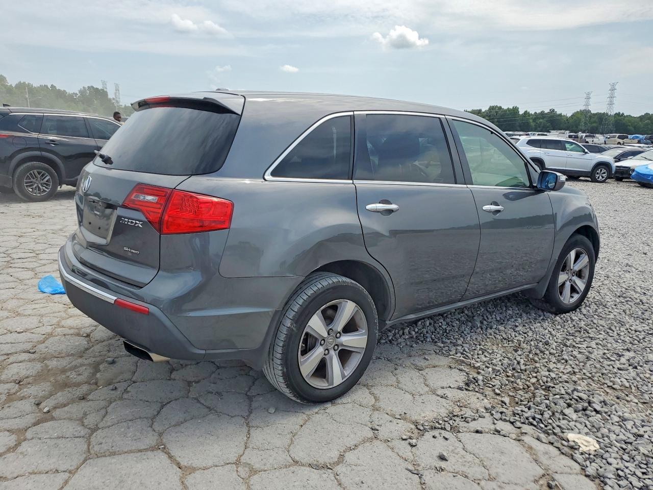 2012 Acura Mdx Technology Серый vin: 2HNYD2H36CH510459