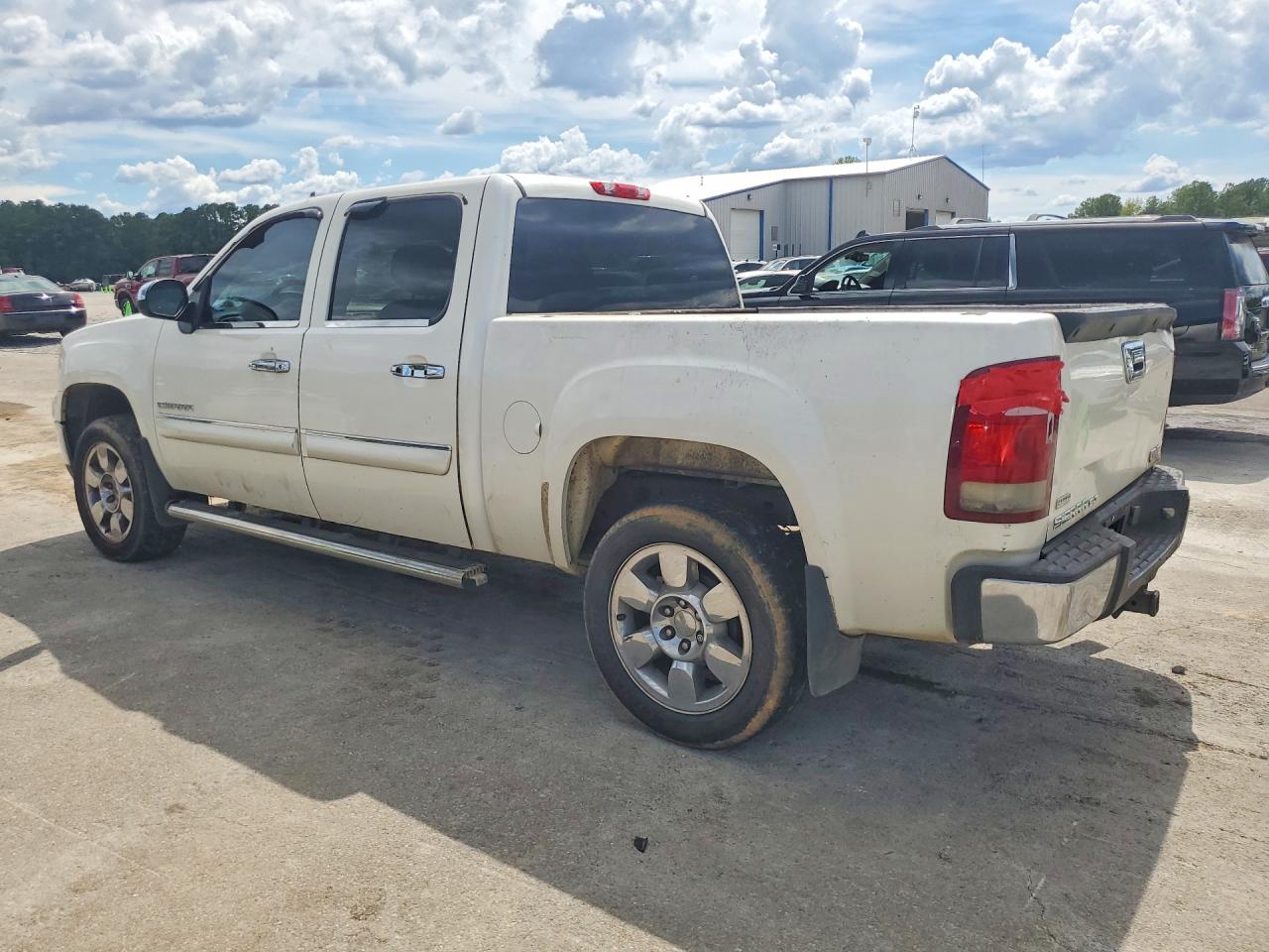 2011 Gmc Sierra C1500 Slt White vin: 3GTP1WE06BG154525