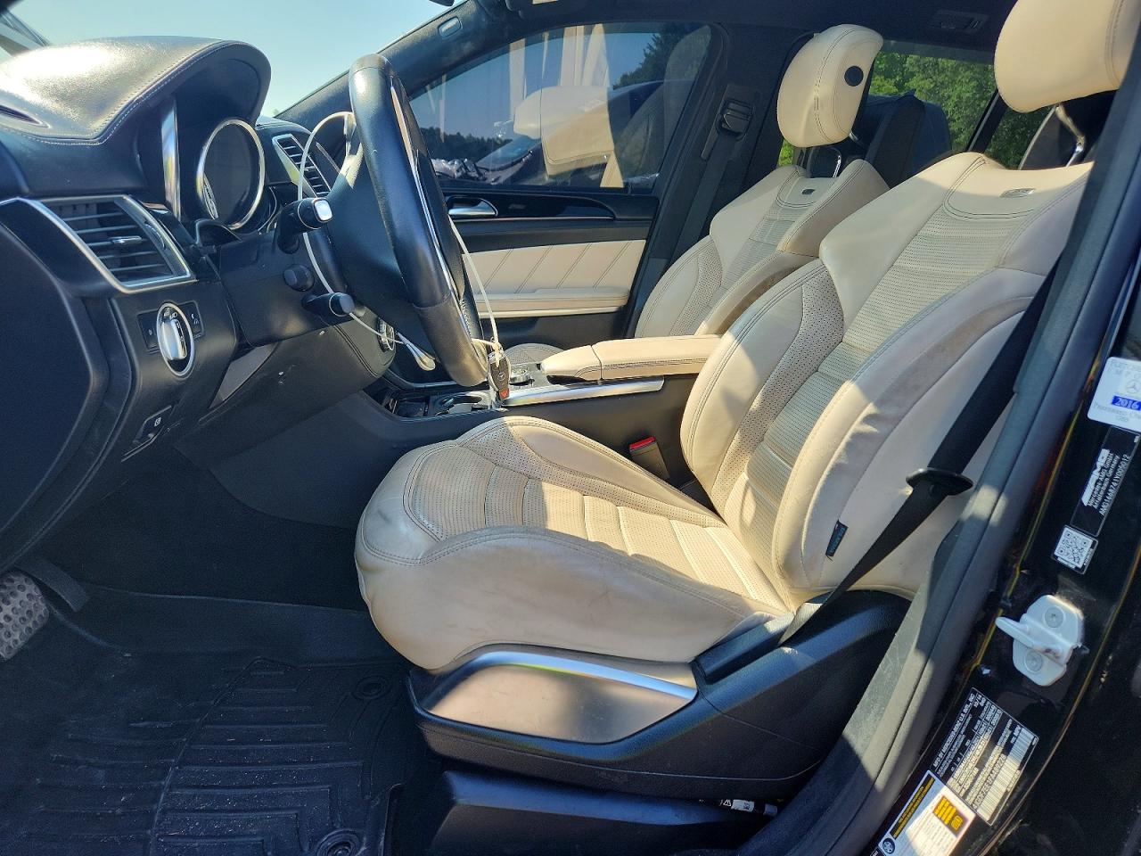 2015 Mercedes-benz Gl 63 Amg Black vin: 4JGDF7EE1FA489228