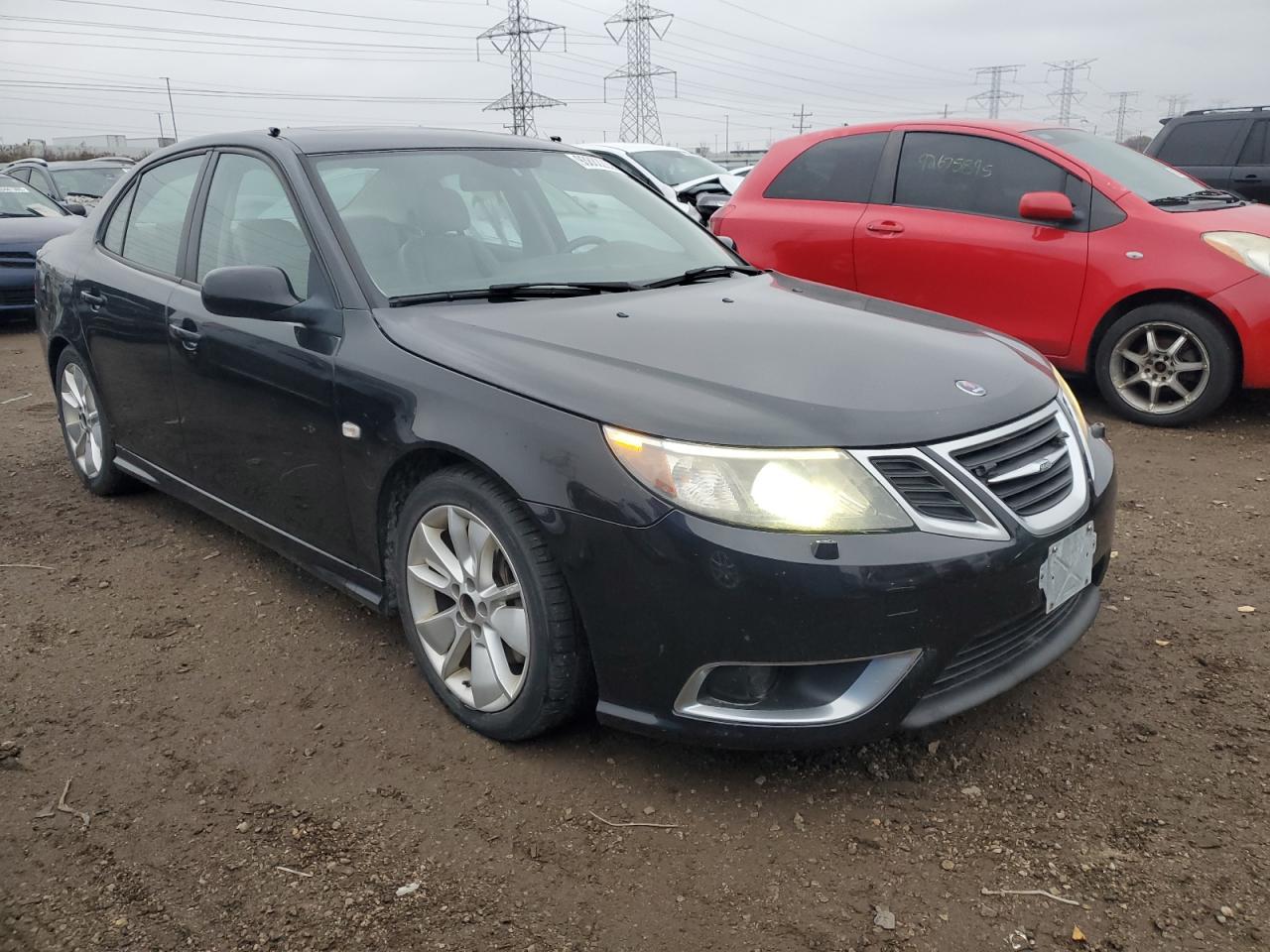 2010 Saab 9-3 Aero Black vin: YS3FC4CY4A1608389