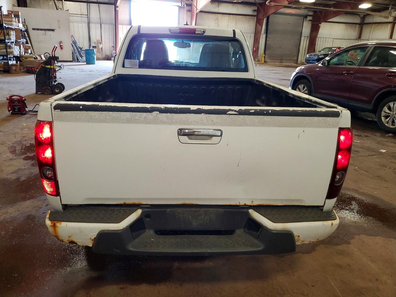 2012 Chevrolet Colorado White vin: 1GCESBF93C8151261