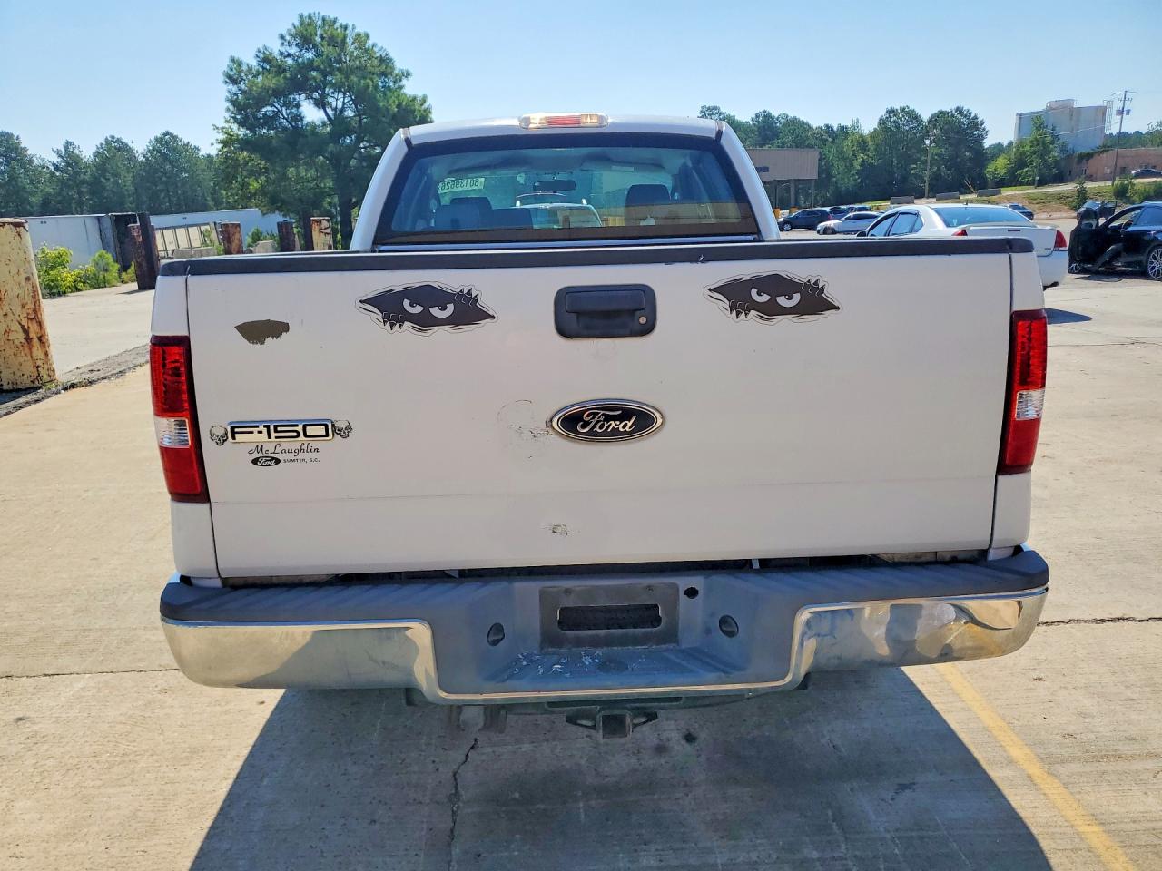 2004 Ford F150 White vin: 1FTRX12W14NA10118