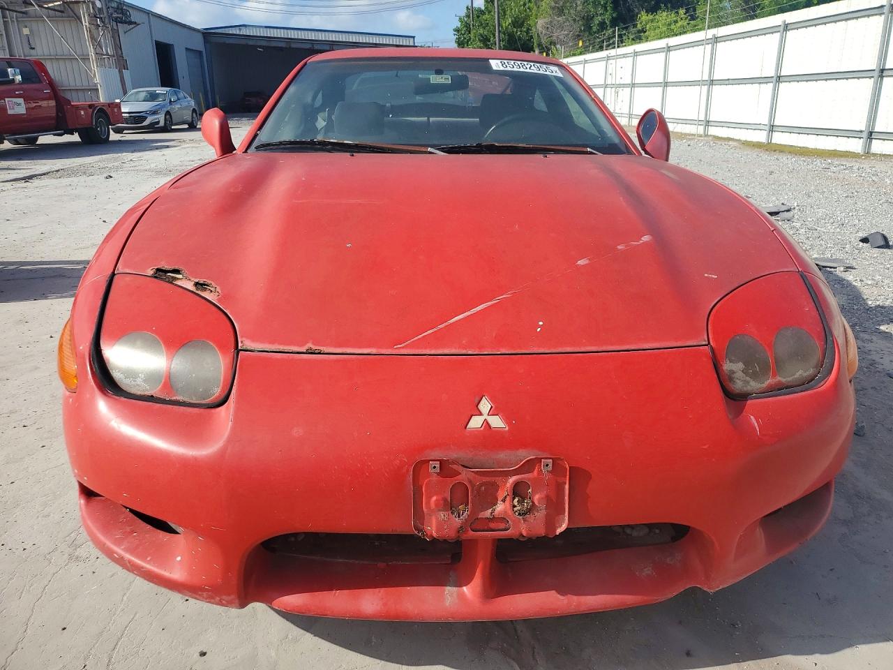 1997 Mitsubishi 3000 Gt Red vin: JA3AM44H7VY003226
