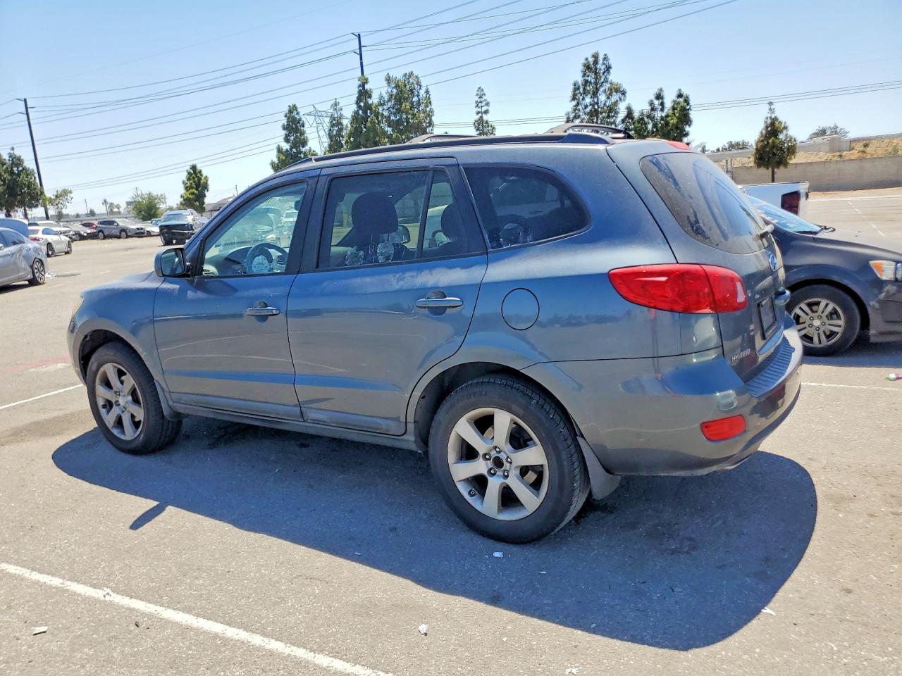 2009 Hyundai Santa Fe Se Gray vin: 5NMSH13E29H235527