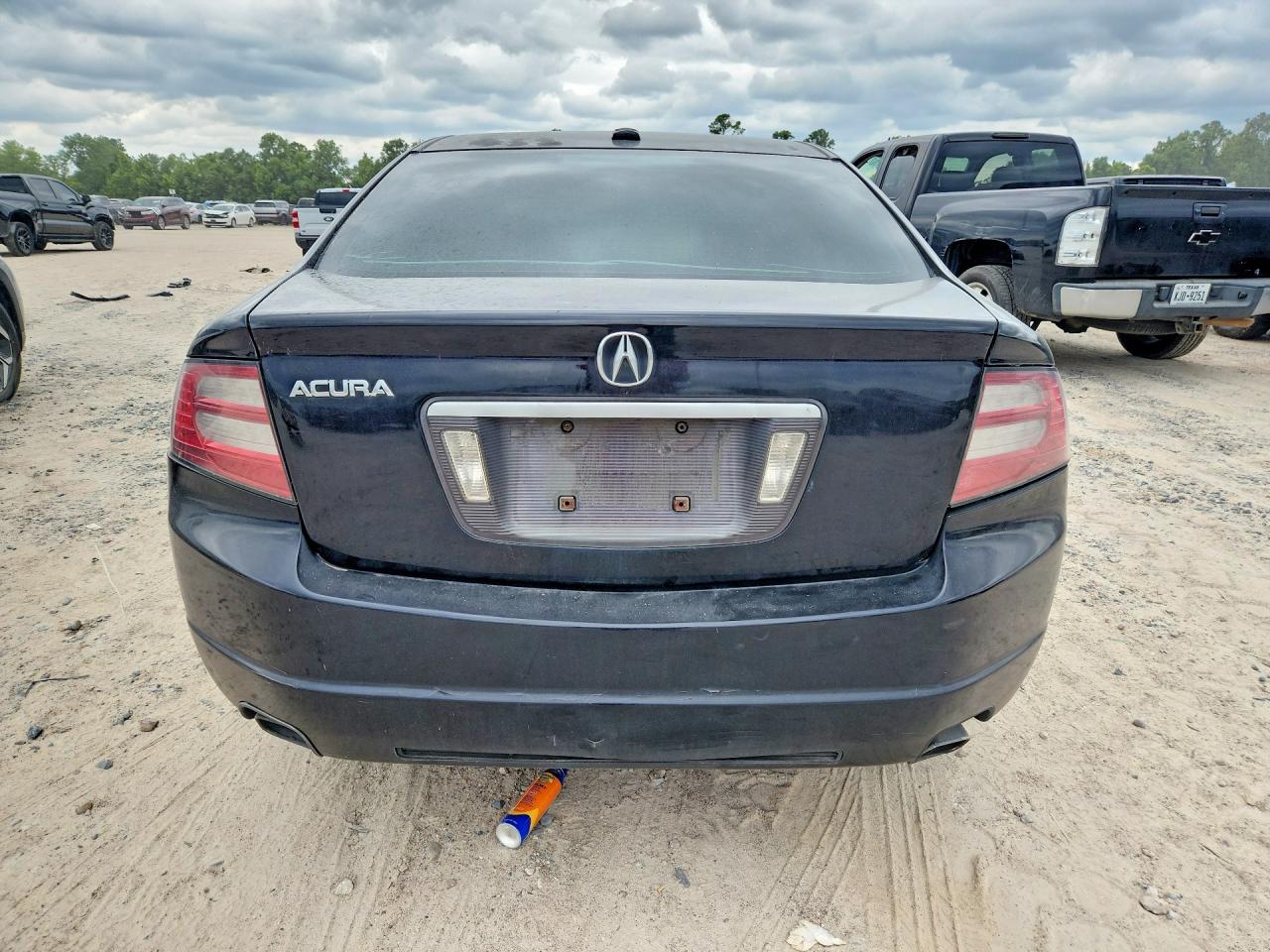 2007 Acura Tl Черный vin: 19UUA66207A019647