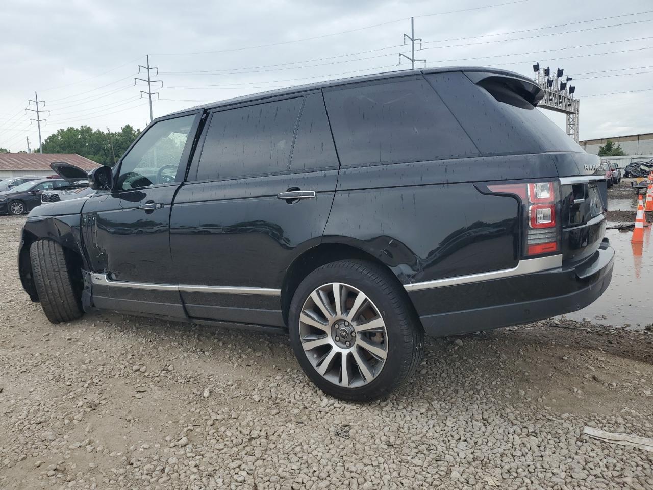2016 Land Rover Range Rover Autobiography Черный vin: SALGV3EF3GA275437