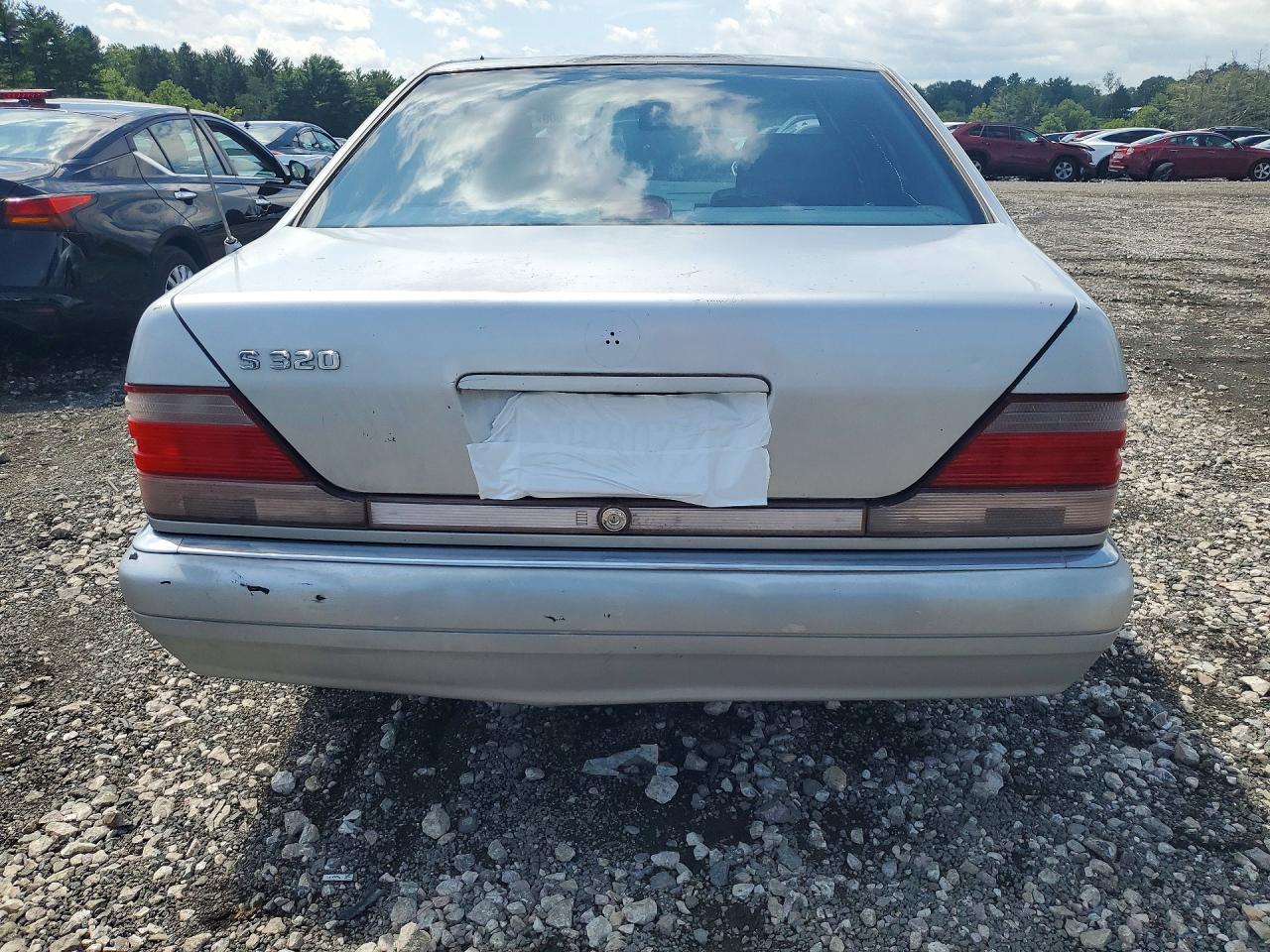 1999 Mercedes-benz S 320w Silver vin: WDBGA32GXXA413537