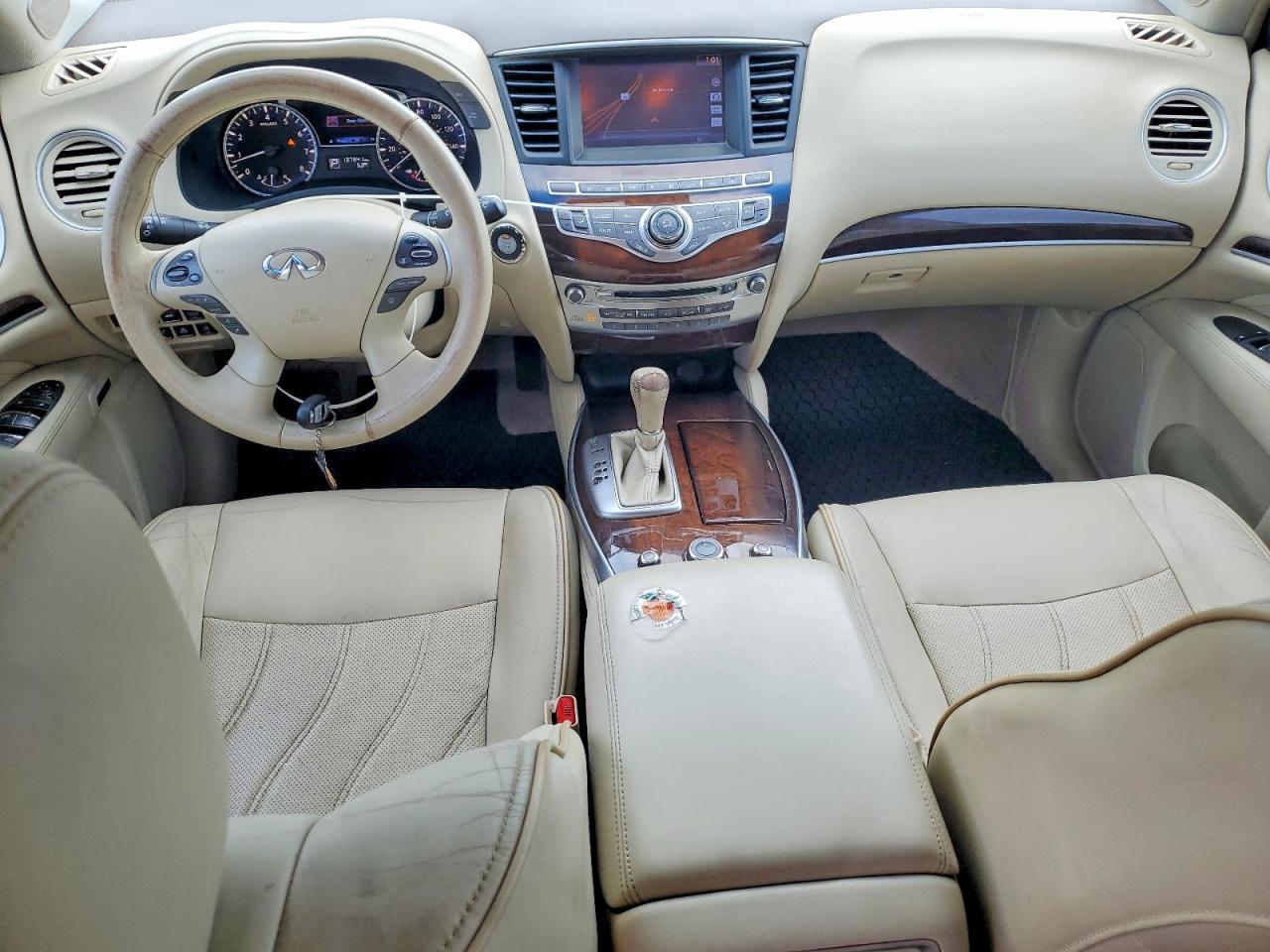 2014 Infi Qx60 Base Серый vin: 5N1AL0MM4EC537500