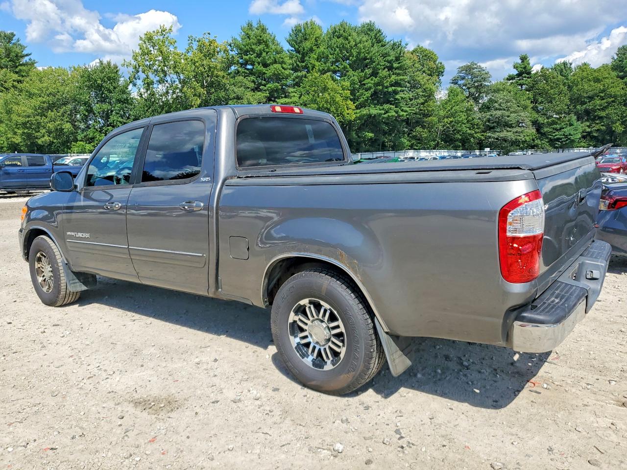 2004 Toyota Tundra Sr5 Gray vin: 5TBDT44154S444053
