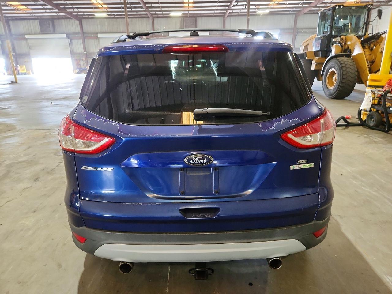 2013 Ford Escape Se Blue vin: 1FMCU0GX6DUA16184