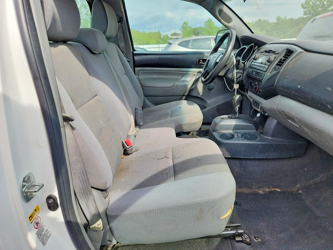 2012 Toyota Tacoma Base Белый vin: 5TFNX4CN1CX015537