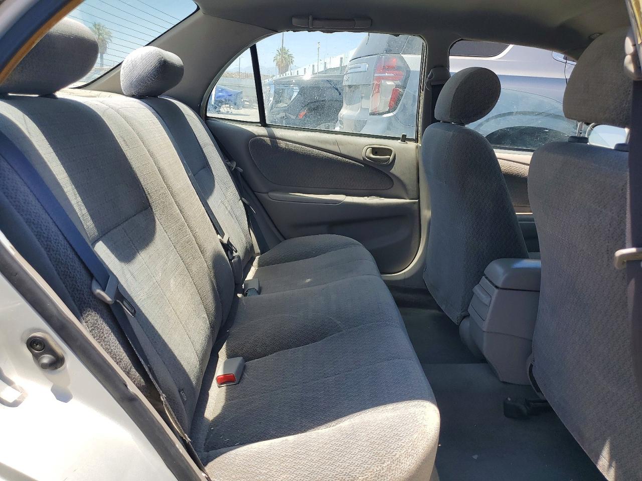 2002 Toyota Corolla Le Silver vin: 1NXBR12E52Z584769