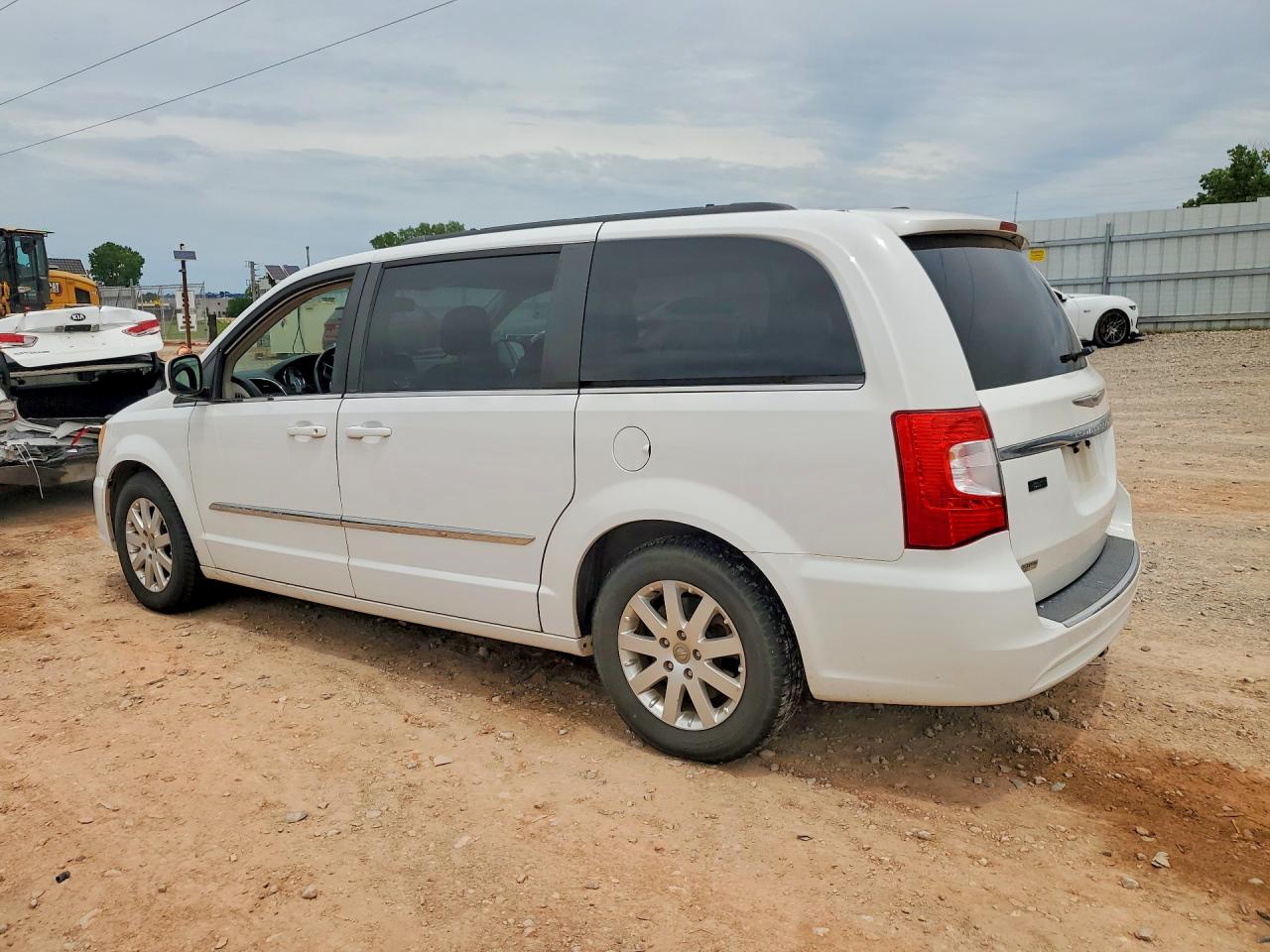 2014 Chrysler Town & Country Touring Синий vin: 2C4RC1BG2ER124119