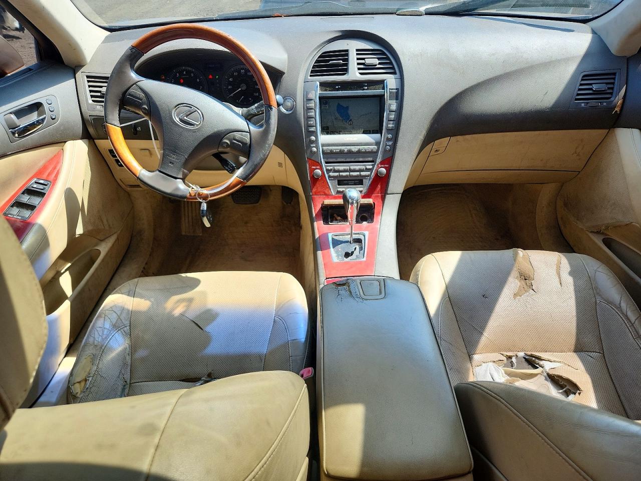 2008 Lexus Es 350 Золотой vin: JTHBJ46GX82182340