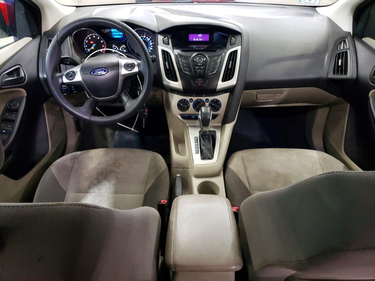 2012 Ford Focus Se Red vin: 1FAHP3K26CL149388