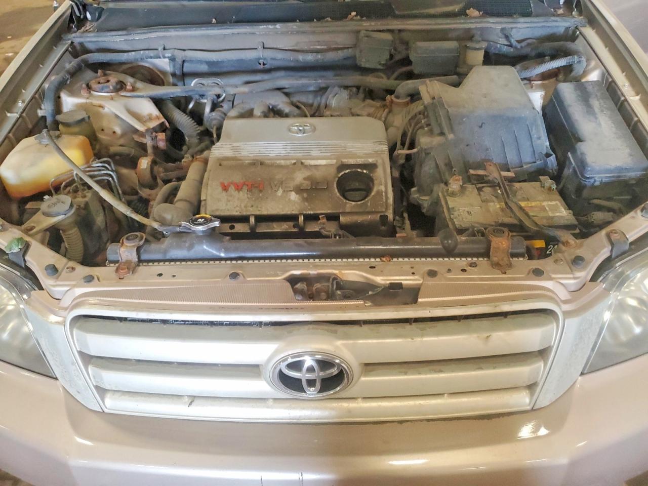 2006 Toyota Highlander Base Желто-коричневый vin: JTEEP21A160136856