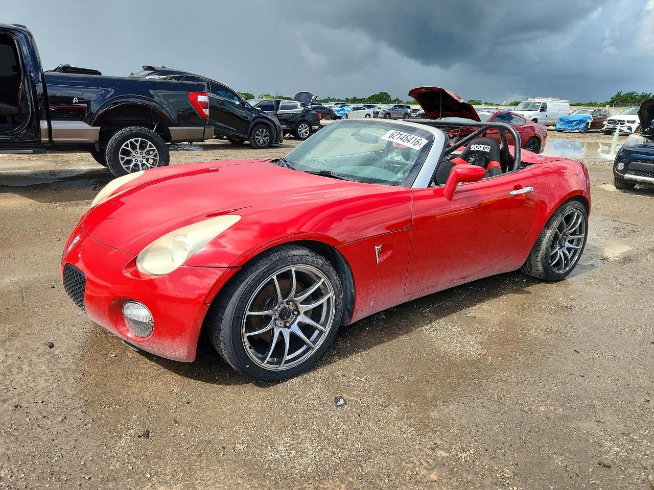 2006 Pontiac Solstice Red vin: 1G2MB35B26Y113714