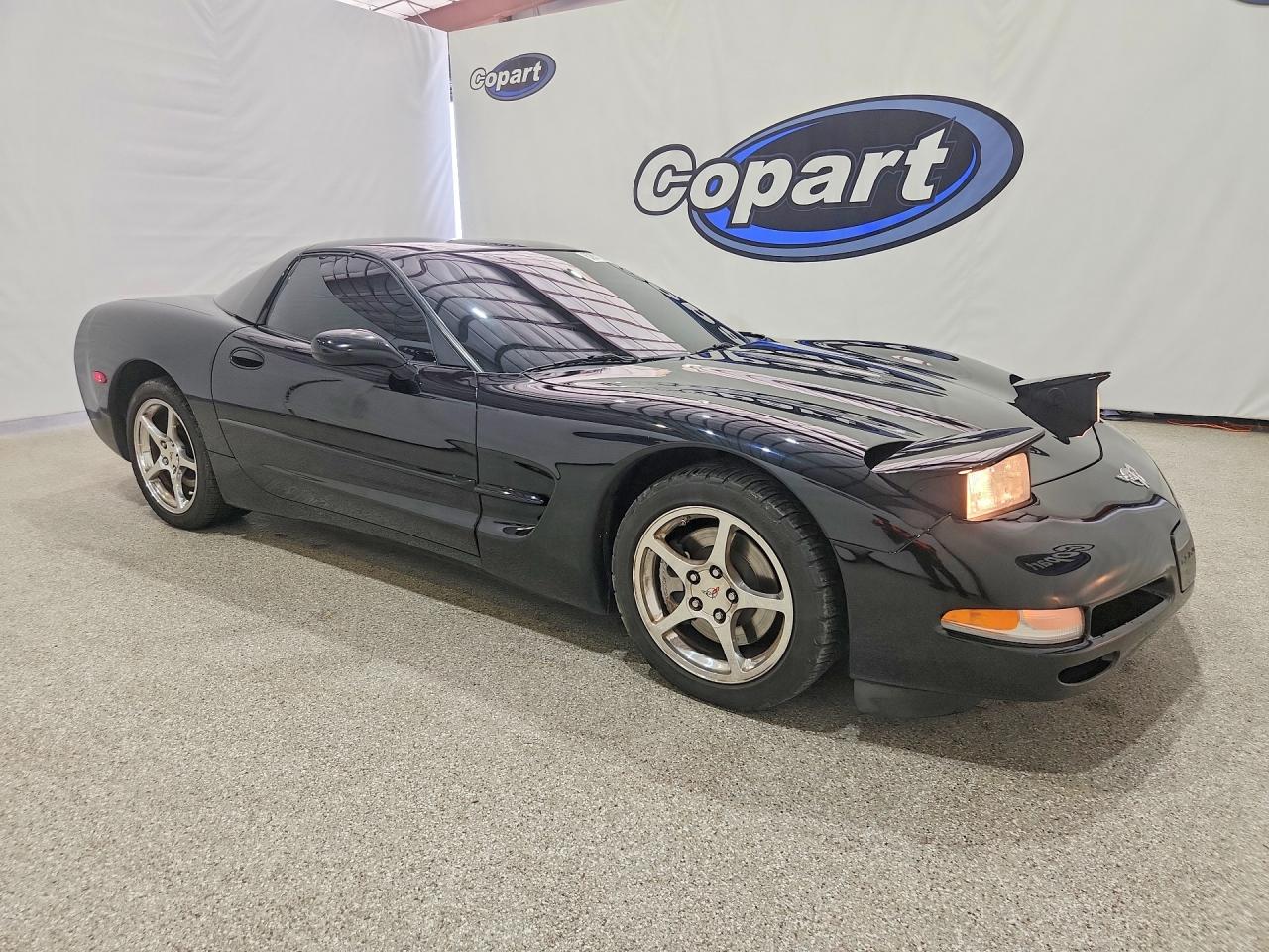 2003 Chevrolet Corvette Black vin: 1G1YY22G335101938
