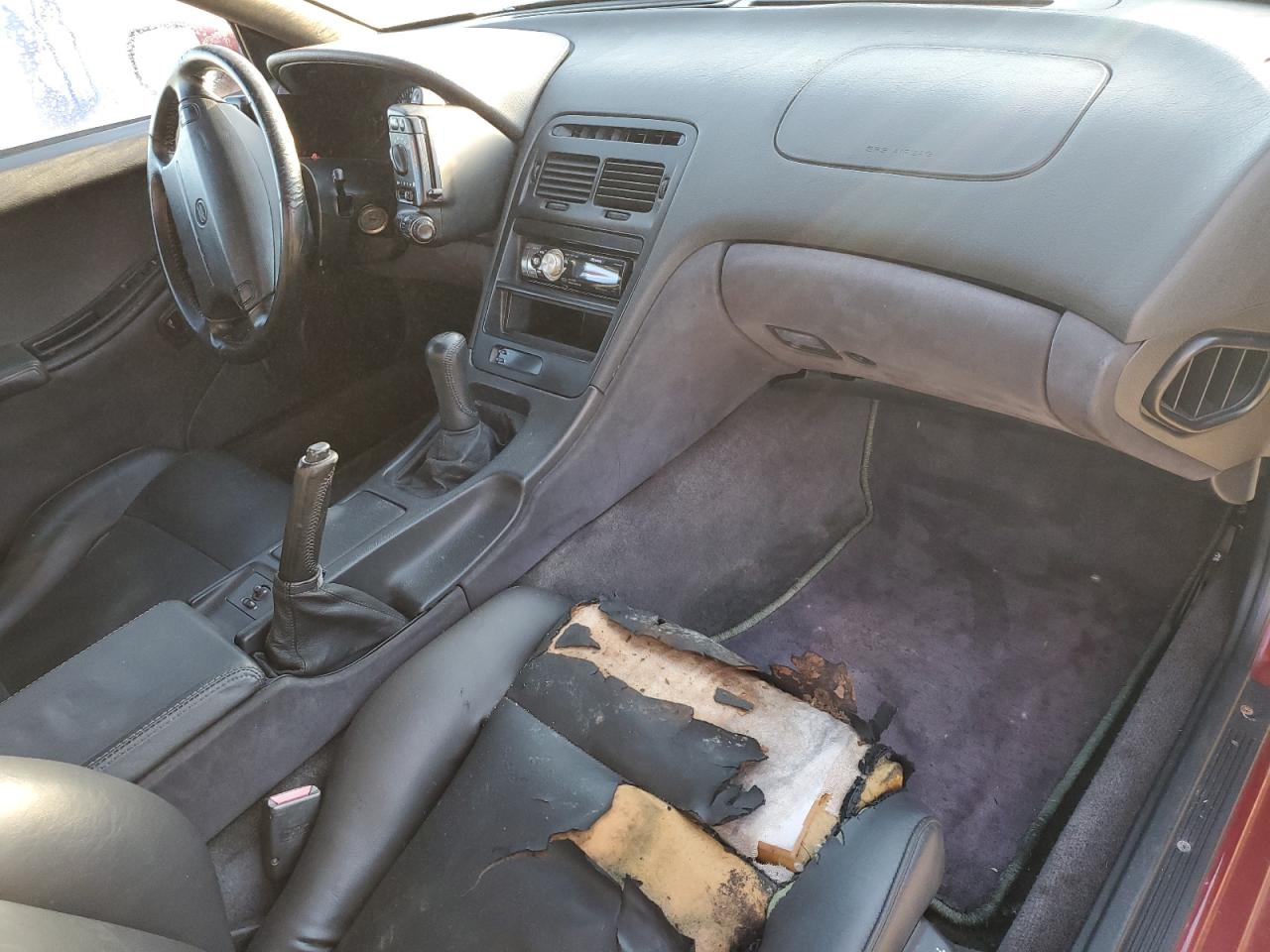 1994 Nissan 300zx Красный vin: JN1RZ27D6RX010735