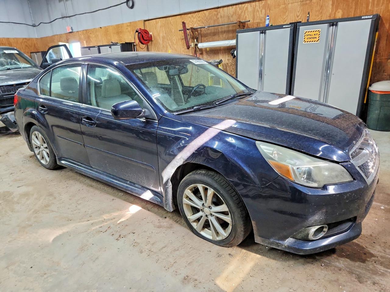 2013 Subaru Legacy 2.5i Limited Blue vin: 4S3BMBP67D3002206