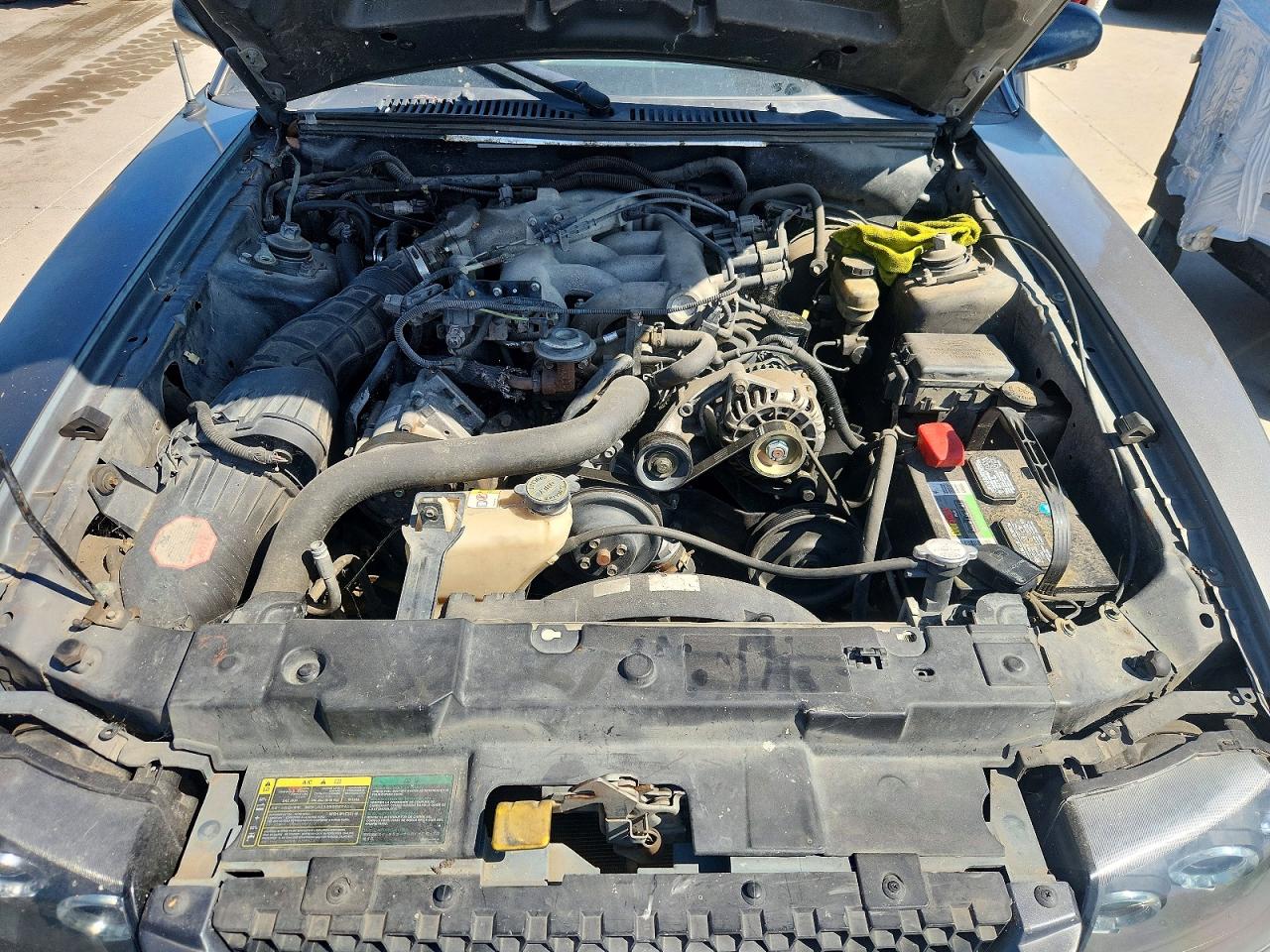 2003 Ford Mustang Угольный vin: 1FAFP44443F447643