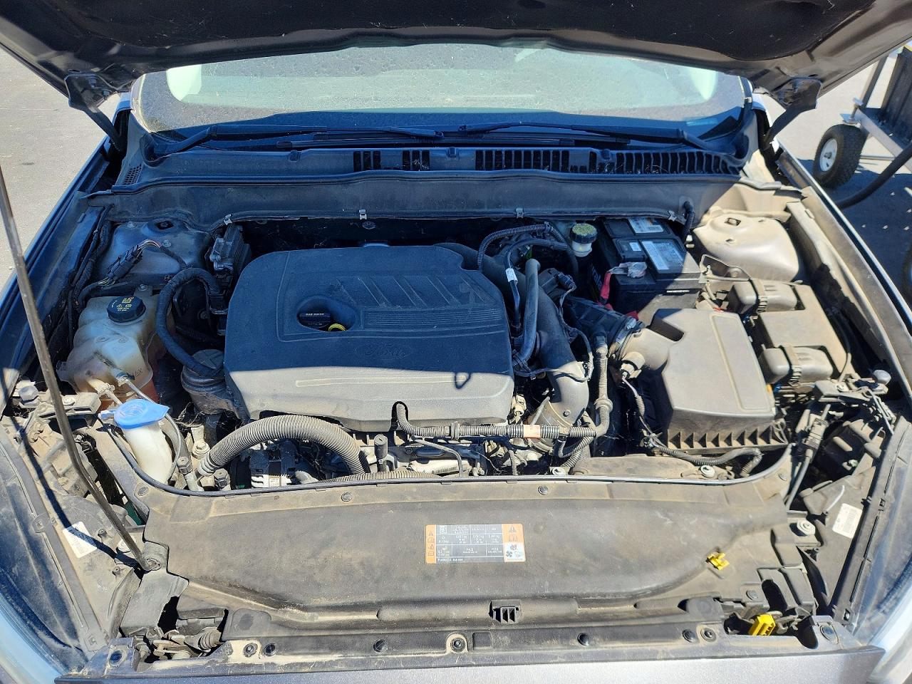 2014 Ford Fusion Se Gray vin: 3FA6P0HD0ER317108