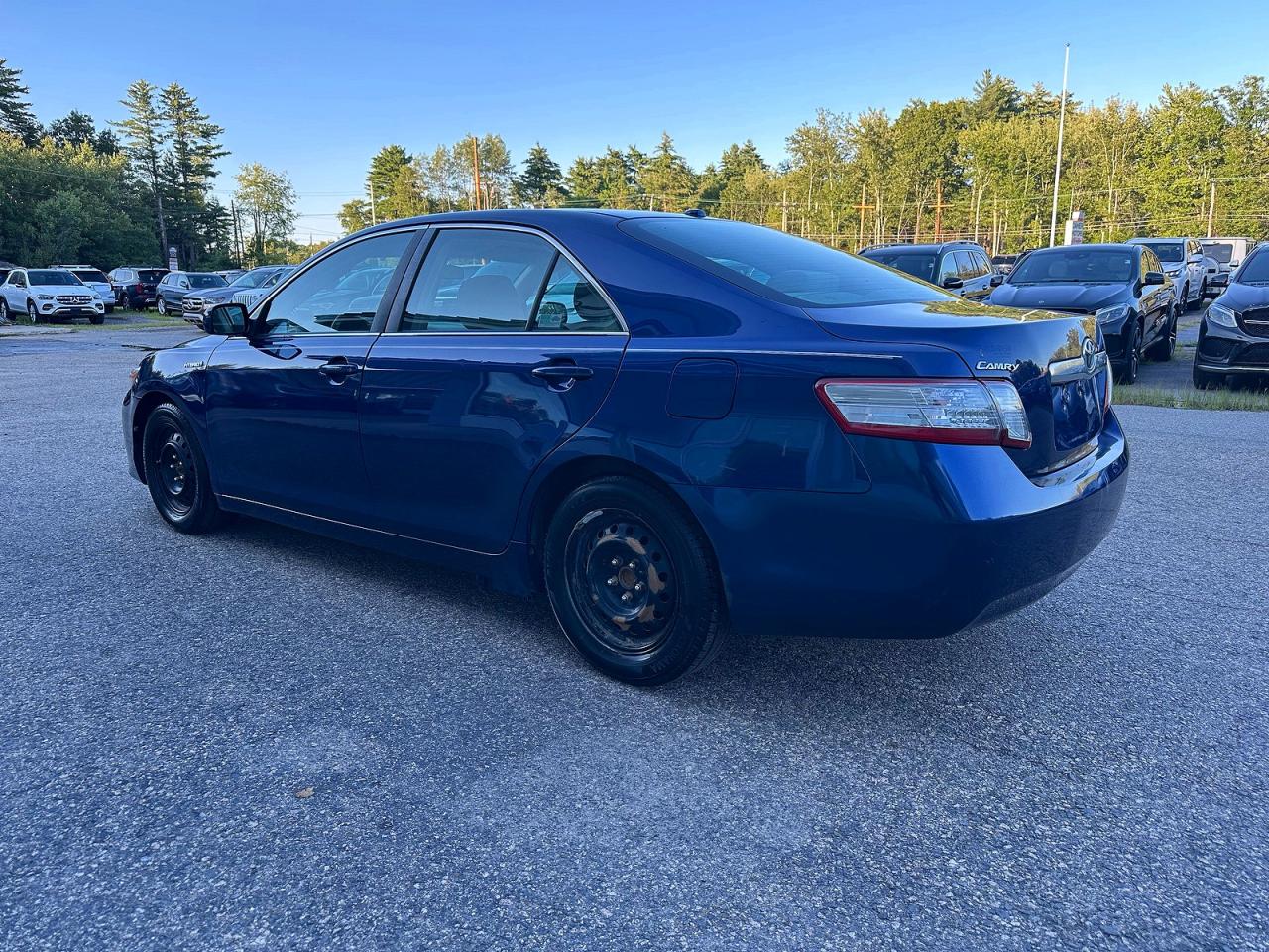 2011 Toyota Camry Hybrid Blue vin: 4T1BB3EK5BU132757