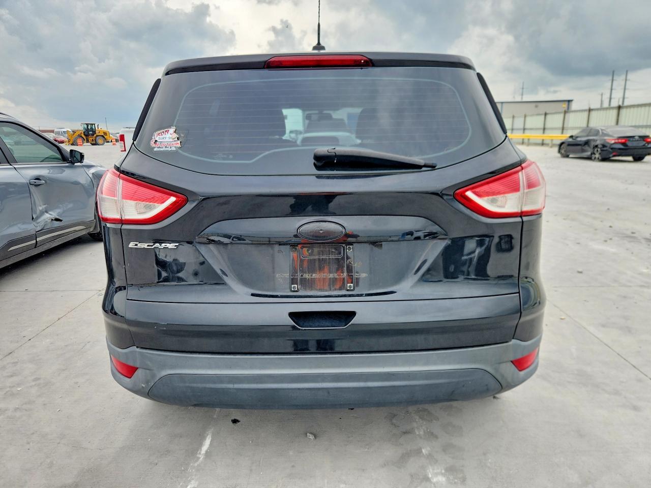 2013 Ford Escape S Black vin: 1FMCU0F78DUB37784