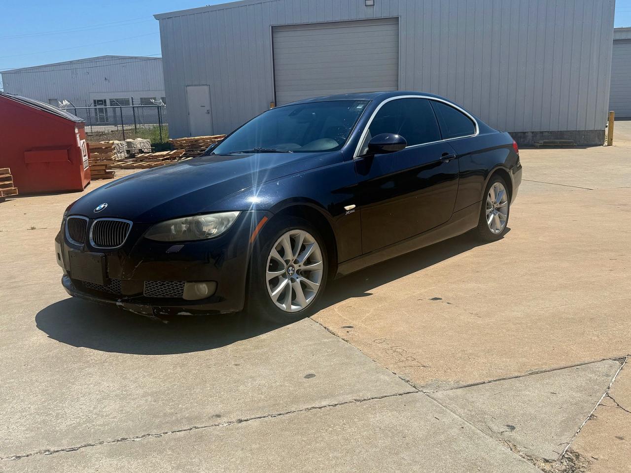 2008 Bmw 335 Xi Blue vin: WBAWC735X8E065774