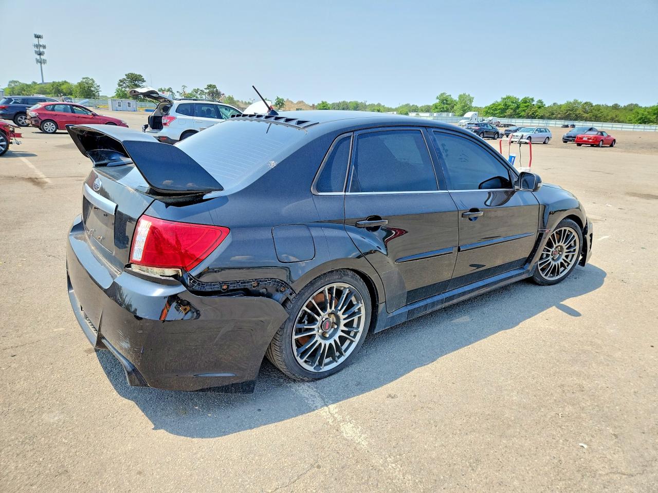 2011 Subaru Impreza Wrx Sti Black vin: JF1GV8J60BL521311