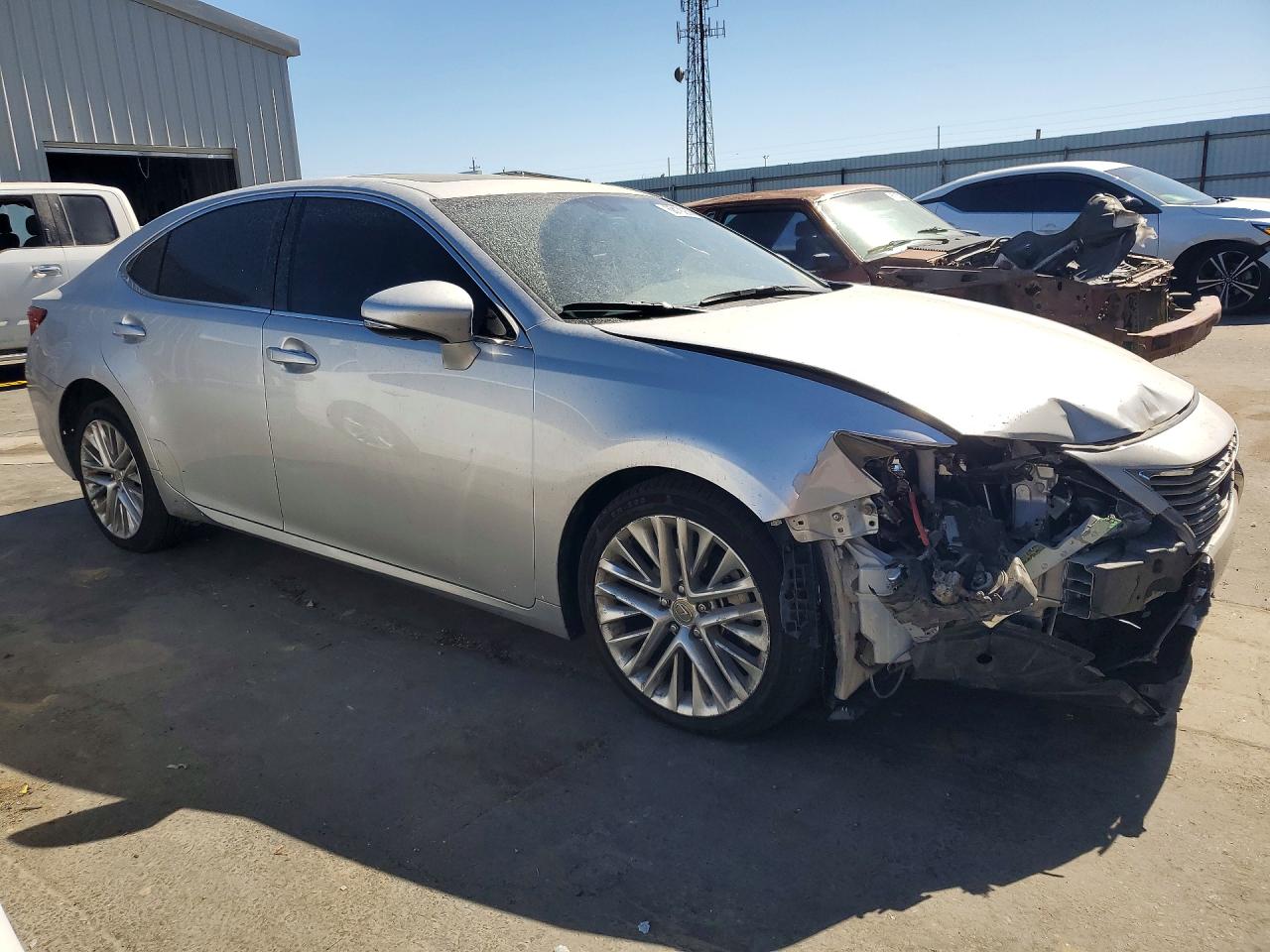 2014 Lexus Es 350 Silver vin: JTHBK1GG6E2119094