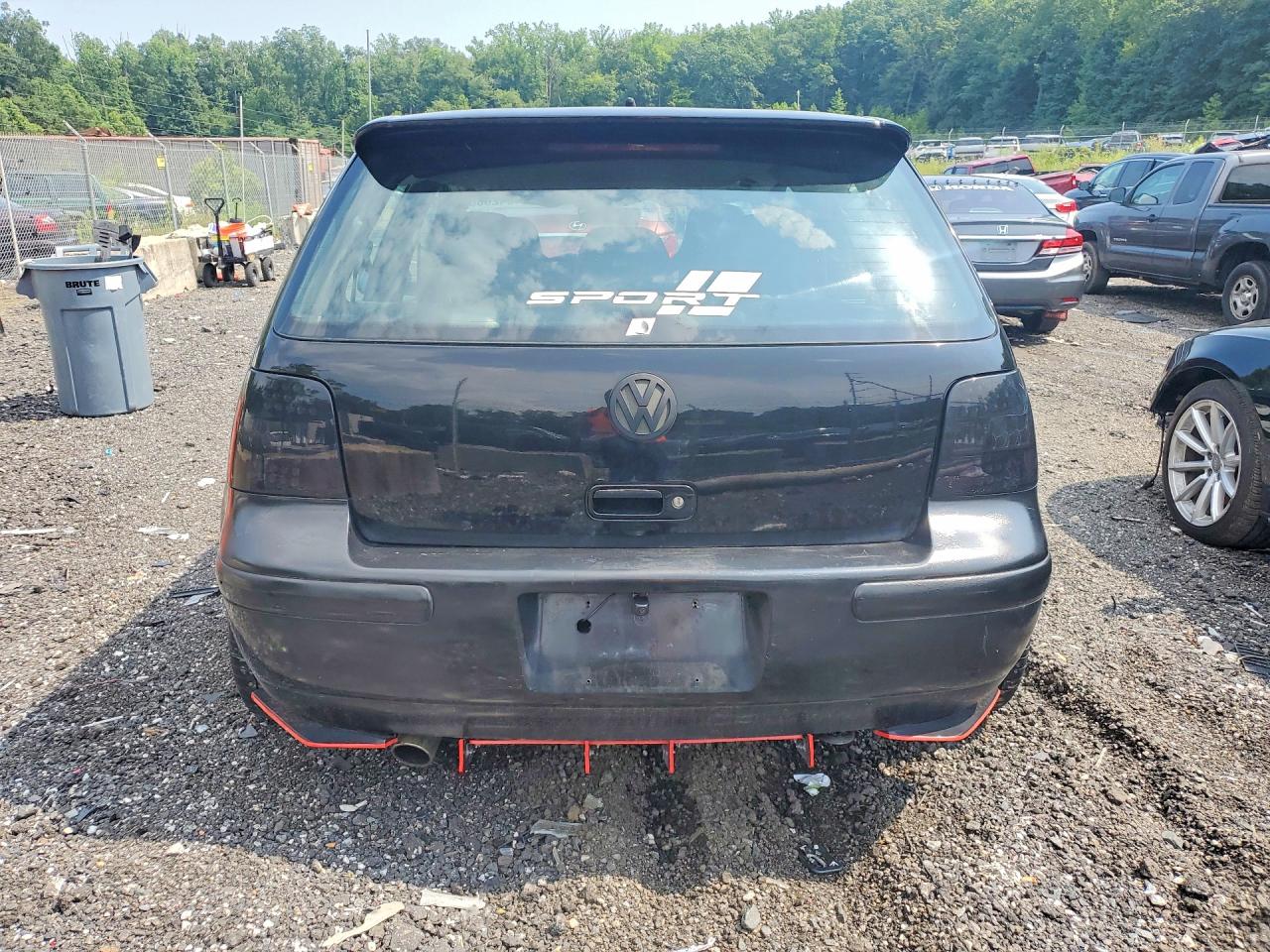 2002 Volkswagen Gti Vr6 Black vin: 9BWPG61J324006154